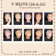 V__BTS Wlive (30.8.23) Fanmade (Unofficial) photocard
