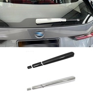 Car Rear Window Wiper Cover Trims Protect Decoration for Bmw X1 U11 IX1 2023 2024 Carbon Fiber Acces