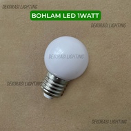 1 watt warm white led bulb night light