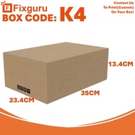 Fixguru K4 - 35x23.4x13.4cm Carton Box Moving Box Storage Box Packing Box Cardboard Box