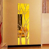 Mirror Wall Stickers Simple Creative Three-Dimensional Acrylic Wall Stickers Living Room Bedroom Wal