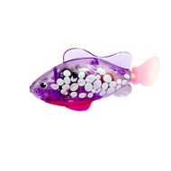Aoduoyaya Small Fish Toy Robo Alive Fish Toy Robotic Fish with Lights Swimming Fish Pretend Play Fis