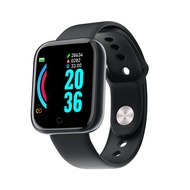 smartwatch นาฬิกาสมาร์ท FROMPRO Smart Watch Y68  IP67 Waterproof Step Blood Pressure Count Monitoring Heart Rate Fitness SmartWatch D20 Bracelet Silver