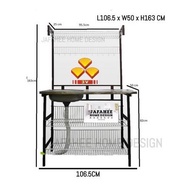 【JFT】 3V KK630 Farhann Quality Metal Drainer Stand With Rack