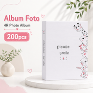 【4R Photo Album 200pcs】 pocket Album Gambar 4R 200 keping