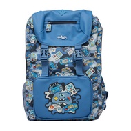 Smiggle Away Foldover Backpack Blue -IGL446670Blu