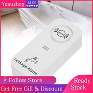 yoaushop Water Pipe Leakage Detector 90dB Sound IP66 Proof Drip and Sensing for Floors Basements Dwe