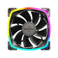 # MONTECH [RX120/RX140] Reversed PWM ARGB Fan (Single) # [BLACK/WHITE]