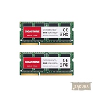 GIGASTONE 8GBx2 (16GB Kit) DDR3/DDR3L 1600MHz (1333MHz) PC3-12800 (PC3-10600) CL11 1.35V/1.5V 2Rx8 S