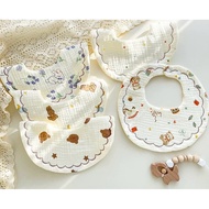 Muslin Bib/ Baby Bib/ Baby Apron Unisex Baby Bib/ Soft Muslin Bib/ Muslin Apron