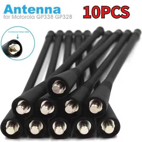 10PC UHF 400-470Mhz Whip Antenna for Motorola CP200 CP200D GP88 GP328 GP340 GP360 GP1280 EP450 HT750
