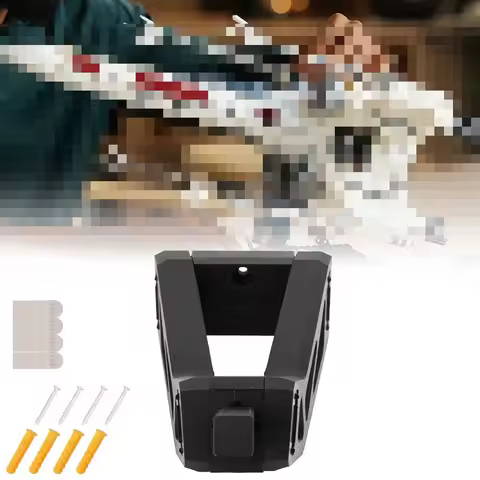 DIY Building Block Wall Display Bracket Wall Mount Holder for Lego 75355 UCS X-Wing Star Wars 10240