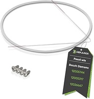 DEKAROX Pump Pot Seal Repair Kit 182 mm for Error E15 for Siemens Bosch Neff Constructa Küppersbusch