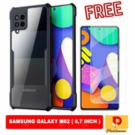 Case Samsung Galaxy M62/F62 Free Tempered Glass Clear