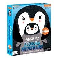 Mudpuppy Penguin's Iceberg Adventure Cooperative Game from Shape Matching Game with 1 Game Board, 2 