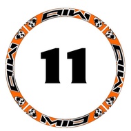MIO I 125 RIM DECALS