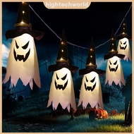 Ghost Festival Dress Up Horror Glowing Wizard Ghost Hat Decor Hanging Lantern [Hightechworld.my]