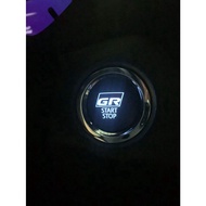 Engine Start Assembly GR Modified Blue Light Luminous Button One Type RAV4 ALTIS CROSS