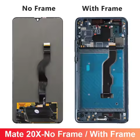 AMOLED/TFT For HUAWEI Mate 20X For Mate 20 X EVR-L29 AL00 TL00 LCD Display Touch Screen Digitizer As