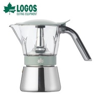 🇯🇵日本代購/直送🇯🇵 日本大型露營品牌LOGOS - Visible! Espresso Maker 300 (81210312) 戶外露營野餐手沖意式濃縮咖啡壺咖啡機