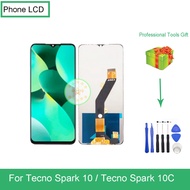 Phone LCD Display Touch Screen Digitizer For Tecno Spark 10 / Tecno Spark 10C  front lcd  replacemen