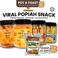 NZ Crunchies Viral Snacks Popiah Cracker HALAL 200g - 13 Flavors