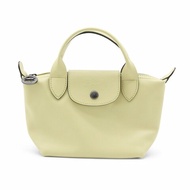 【LONGCHAMP】Le Pliage Xtra XS 牛皮 手提包 肩背包 斜背包 水餃包 開心果綠色 L1500987244