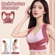 Hunchback Corrector Straight Back Elastic Invisible Back Lumbar Straightening Unisex Sokongan Belaka