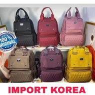 ORIGINAL TAS RANSEL CHIBAO LAPTOP 14 INCH WANITA IMPORT KOREA ELEGAN