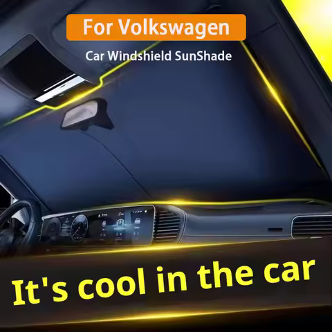For Golf 7 MK7 Tiguan MK2 SEAT Ateca Leon FR 2 Ibiza Octavia A7 Car Windshield SunShade Cover Sun Pr