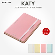 HIGHTIDE 2026 Monthly Planner B6 Slim Katy Collection (Starts October 2025)