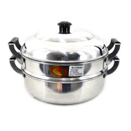 Aluminum Umbrella Cap 28cm Steamer Pot Steamer Pot/ Rice Steamer for Trade Cakes, Steamer Pot