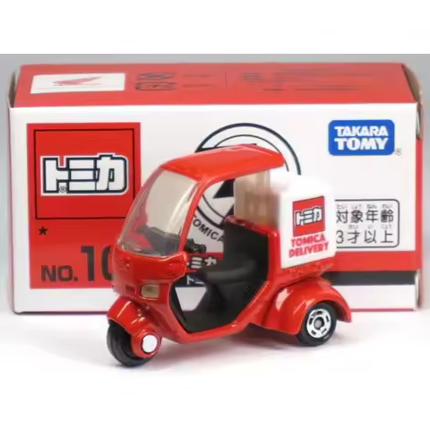 Takara Tomy Custom-made Tomica event model No.10 Honda Gyro Canopy Tomica Expo Delivery Bike