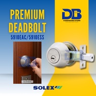 DB 100% Original Solex Premium Deadbolt 5910ESS / 5910EAC Stainless Steel / Antique Copper Kunci Dea