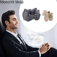 FDO0009 ซุปเปอร์ไลท์ หมอนรองคอแบบเป่าลม ภาวะเงินเฟ้อที่ถูกกดทับ ป้องกันคอ หมอนรองคอ ของขวัญ ความสะดว