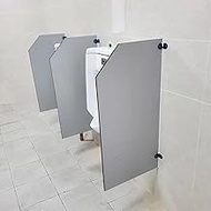 Urinal privacy screen toilet partition, Urinal Partition Divider, wall-mounted urinal partition, Men urinal privacy baffle 90x45cm, for shopping malls/schools/public places (Size : 3pcs)