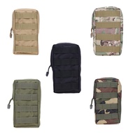 Outdoor Military Tactical Molle Pockets Bag Zipper Package Waist Pouch Outdoor Camping Backpack Atta