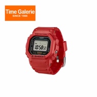 CASIO G-SHOCK NANO RING-SIZED WATCH DWN-5600-4 RED BIO-RESIN BAND DIGITAL