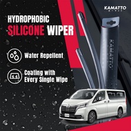 Kamatto Wiper Toyota Granace H300 Premium 6-Seater (2019-Present) Hydrophobic Silicone Water Repelli
