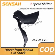 ▤[1 PC]SENSAH Road Bike Shifter REFLEX 2 Speed 8 Speed IGNITE 2 Speed 9 Speed, Road bike sti Brake L