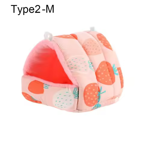 Soft Mini Cage Comfortable Winter Guinea Pig Nest Small Animal Sleeping Bed Warm Mat Hamster House