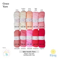 Grace Yarn (PART 01) - 8-ply Acrylic Knitting Yarn Acrylic/ - Yarn Playhouse