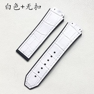 Substitute Hublot Hengbao Yuqi Big Bang Big Bang Series Genuine Cowhide Silicone Rubber Watch Strap 