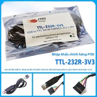 Cáp USB FTDI Original TTL-232R-3V3 WE FT232R +33V Tín Hiệu UART Dây Kết Nối Nguyên Bản Phụ Kiện Phần
