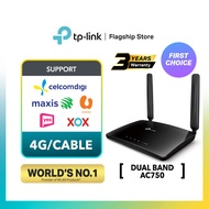 TP-Link AC750(2.4Ghz+5Ghz) Dual Band 4G LTE Wifi Sim Router Modem For Maxis /Digi /Celcom /Umobile /