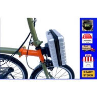 10 inch Hardcase BOX Front LUGGAGE BAG Mount Case Carrier Block 3L Folding BICYCLE Foldie bike Brompton