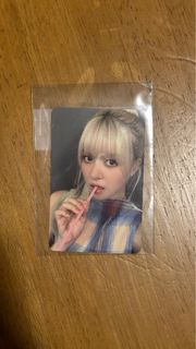 NMIXX 小卡 快閃cafe Lily Blue Valentine Popup