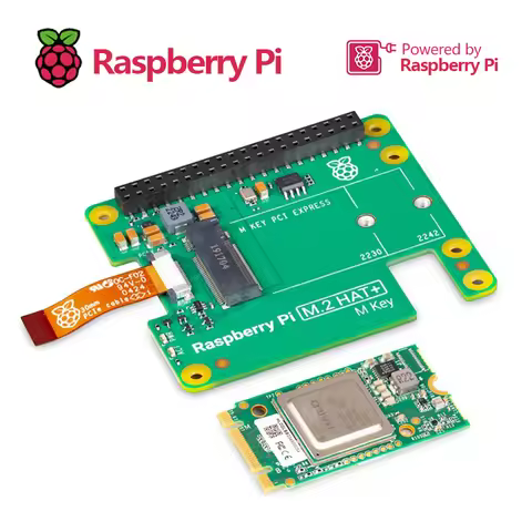 Official Raspberry Pi 5 AI Kit for raspberry pi 5 combines official M.2 HAT Hailo-8L AI accelerator
