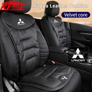 Mitsubishi Lancer Nappa Leather Car Seat Cushion Thick Anti-Slip for Front & Rear Seats For Lancer C