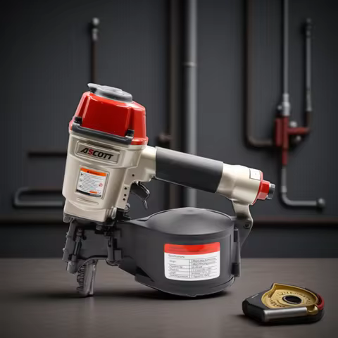 Ascott Coil Nailer CN57 CN70 CN80 CN90B Pallet Nailing Gun for Making Crates Siding Board Fencing Wo